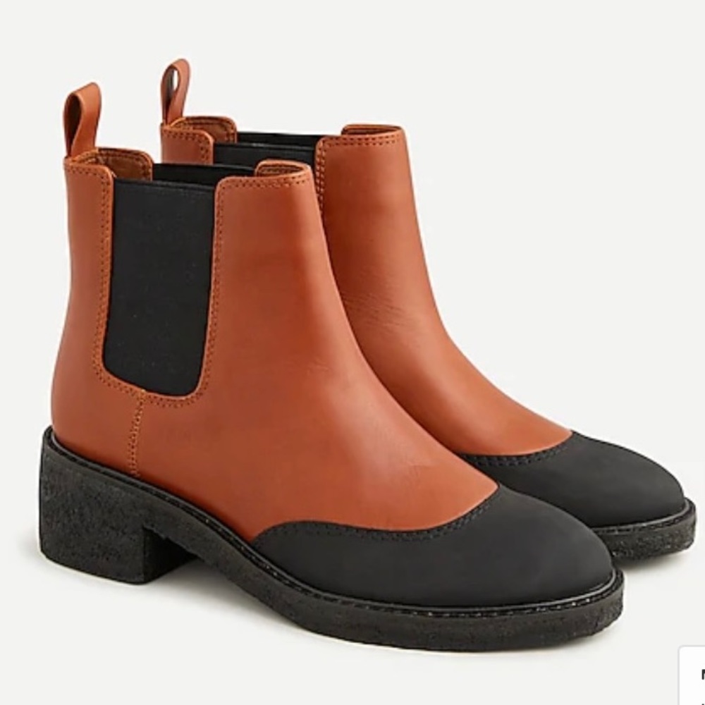 NWOT J. Crew Chelsea Boots